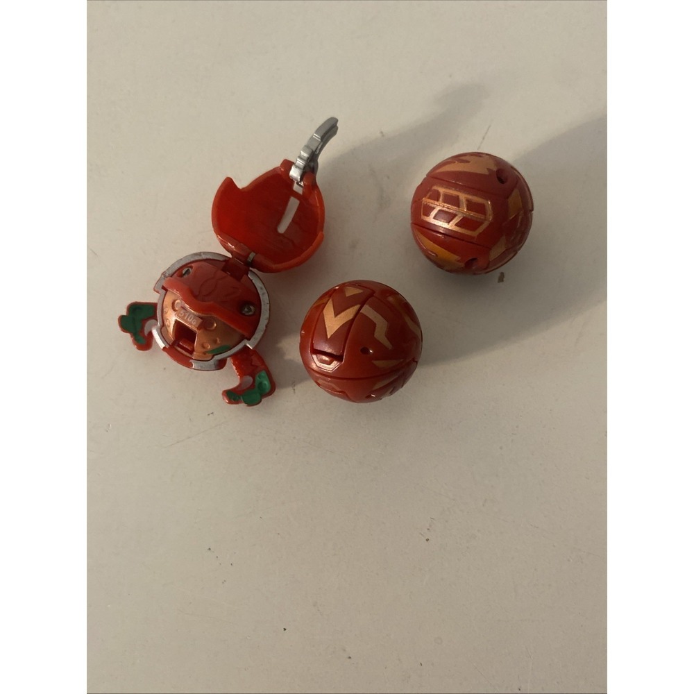 Red Bakugan lot of 3 Battle Brawlers - Picture 4 of 7